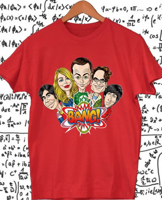 Camsieta Diseño Big Bang Theory